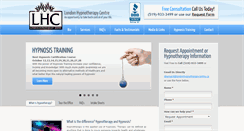 Desktop Screenshot of londonhypnotherapycentre.ca